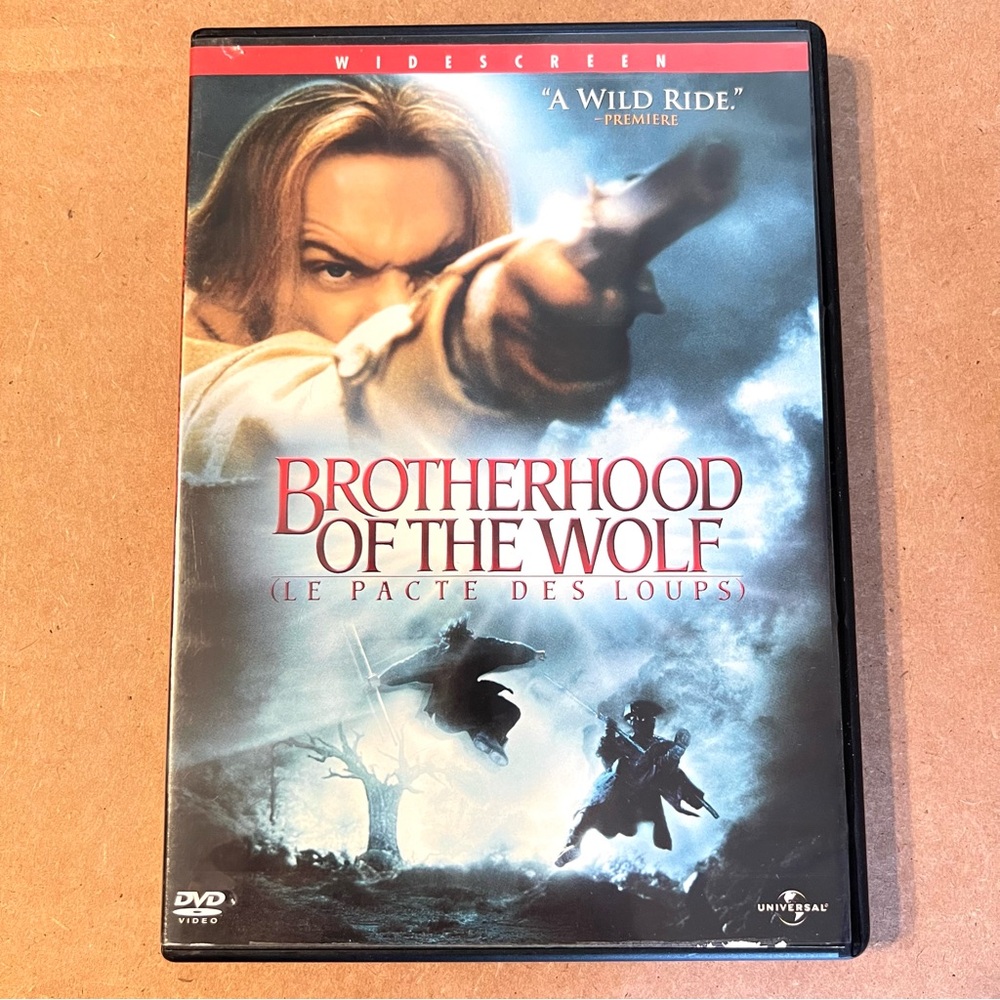DVD Movie - Brotherhood Of The Wolf - Le‎ Pacte Des Loups - Widescreen Edition